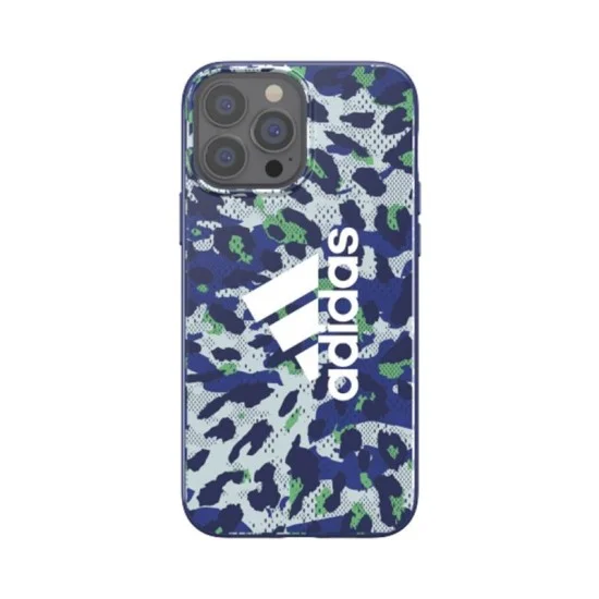 Adidas  Cover for Iphone 13 Pro Trefoil Snap (Leopard Bold Blue/Mint)